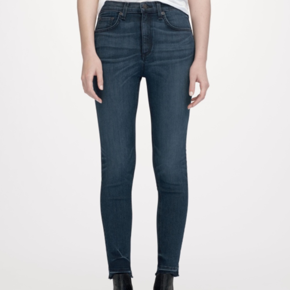 Rag & Bone High Rise Ankle Skinny